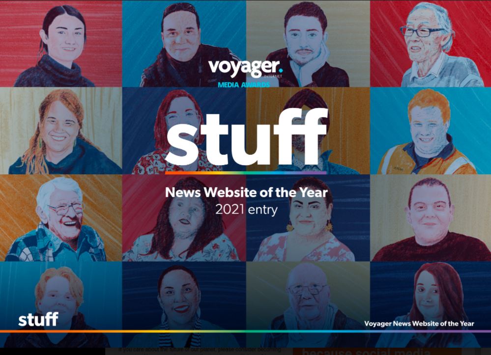 voyager media award for website of the year